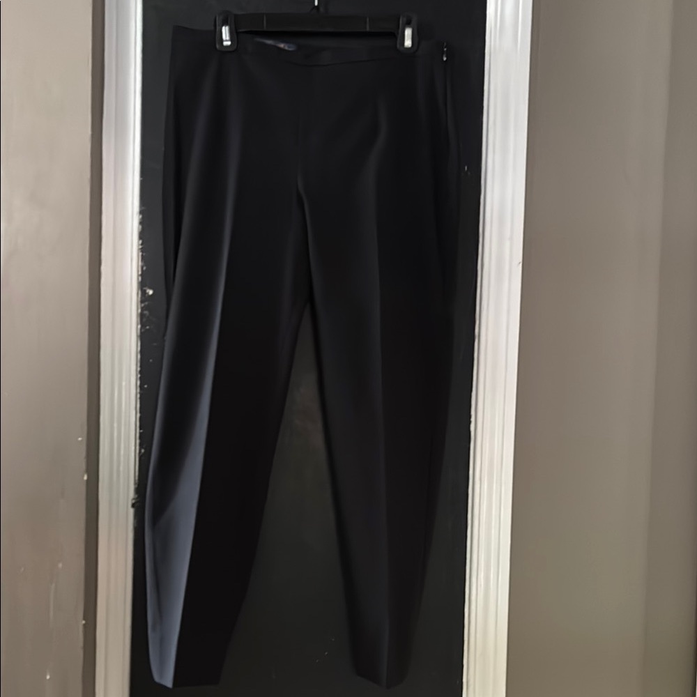 Brooks Brothers Black Dress Pants Straight-Leg